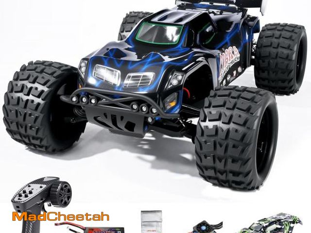 Lot 74-12167378 - FullfunRC 1/8 Scale RC Truggy for Adults - 4WD Off-Road Electric with 5000mAh LiPo &amp; Waterproof ...