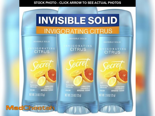 Lot 74-12458898 - Secret Fresh Antiperspirant Deodorant for Women, 72hr Breathable Sweat &amp; Odor Protection, Instan...