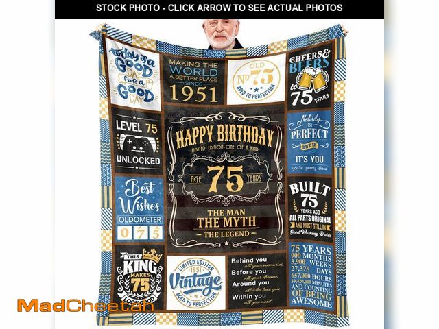 Lot 74-14209714 - HSEFURNI 75th Birthday Gifts for Men - Gifts for 75 Year Old Man - 75 Year Old Gift for Men - 75th/1...