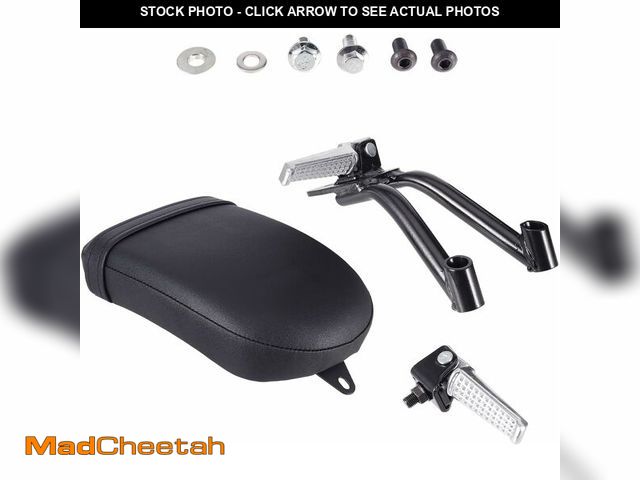 Lot 74-12328148 - Kiawnia Passenger Seat Kit Rear Passenger Seat and Foot Pegs Compatible with Honda CMX 300 CMX 500 R...