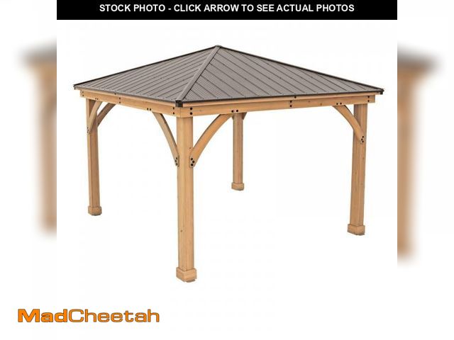 Lot 74-12277473 - Yardistry 12 X 14 Meridian Gazebo - UNUSED