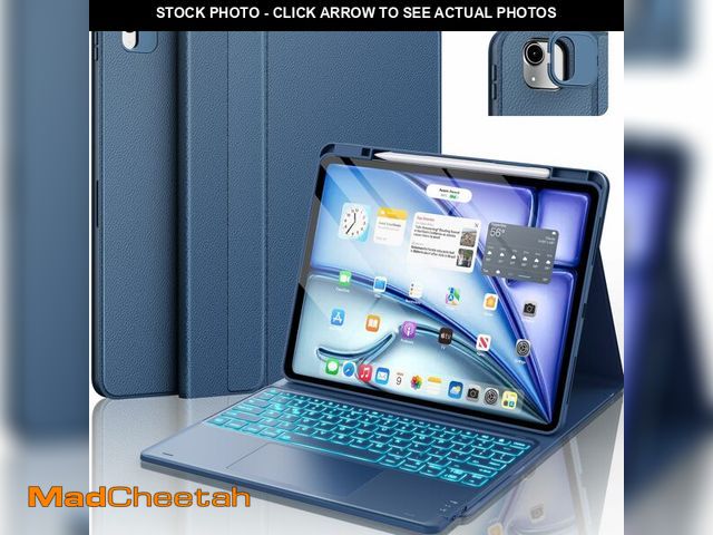 Lot 74-13623213 - CHESONA for iPad Air 13 Inch (M4 2026/M3 2025/M2 2024) &amp; Pro 12.9 Inch(6th/5th/4th/3rd) Case wit...