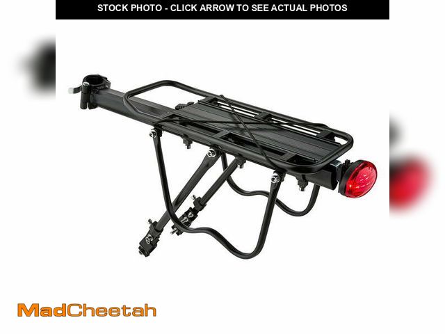 Lot 74-12885743 - Ozark Trail Aluminum Adjustable Rear Bike Rack with Tailight - UNUSED