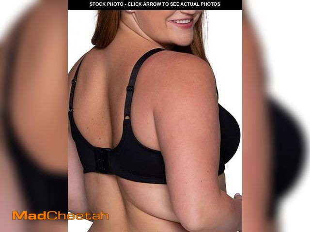 Lot 74-9663081 - Vanity Fair Women's Plus Size Beauty Back Smoothing Minimizer Bra, Midnight Black, 38DD - UNUSED