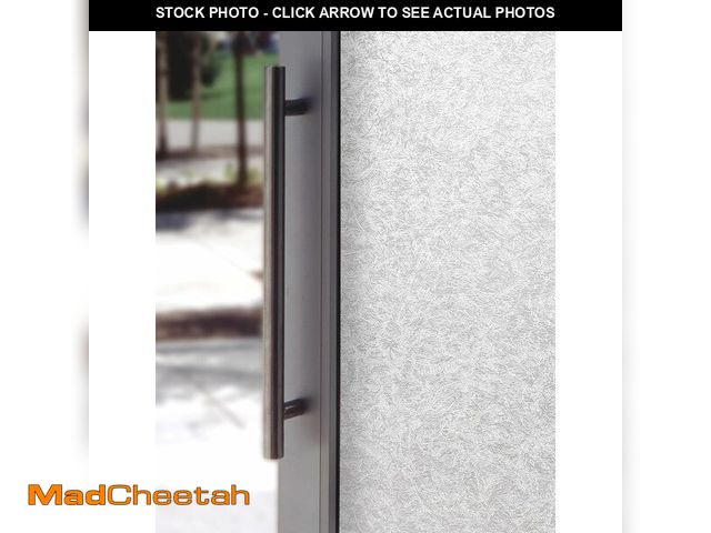 Lot 74-12827533 - Artscape Blue Chip | Decorative Privacy Window Film with Textured Glass Pattern | Non-Adhesive &amp;...