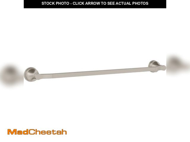 Lot 74-13001558 - Delta Faryn 18 in. Wall Mounted Towel Bar Bath Hardware Accessory in Brushed Nickel - UNUSED