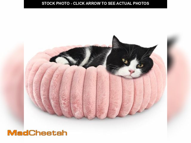 Lot 74-12710919 - Cute Cat Beds for Indoor Cats - Cuddler Dog Beds for Small Dogs Washable with Anti Slip Bottom,Soft ...