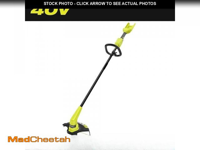 Lot 74-12032449 - RYOBI 40V 12 in. Cordless Battery String Trimmer (Tool Only) - UNUSED
