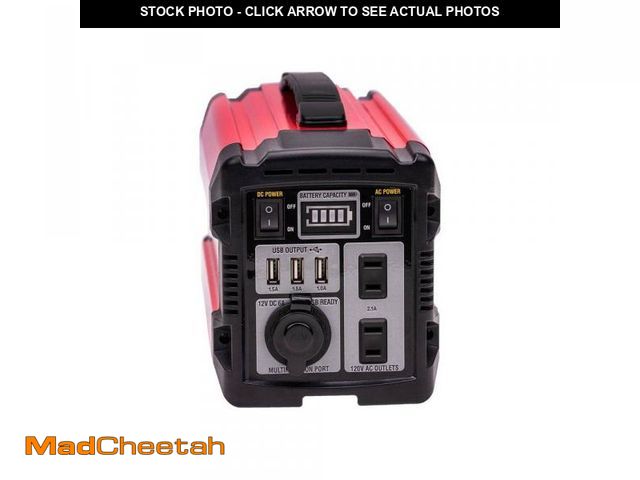 Lot 74-12256145 - A-iPower 300-Watt Lithium-Ion Manual Start Battery Powered Inverter Generator - UNUSED