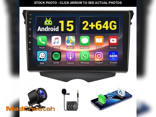 Lot 74-12110226 - 2+64G Android 15 Car Stereo for Hyundai Veloster 2011-2017 with Wireless CarPlay Android Auto, 9 Inc...