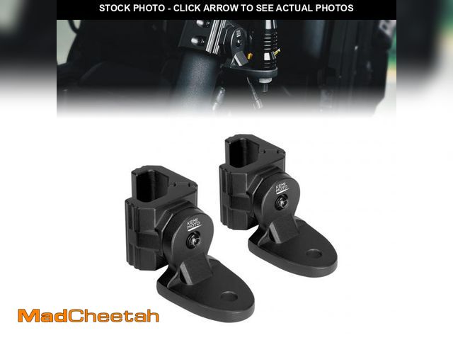Lot 74-12308717 - KEMIMOTO 2PCS UTV Whip Light Mounts Flag Pole Mounts Light Bar Brackets CB Antenna, Compatible with ...