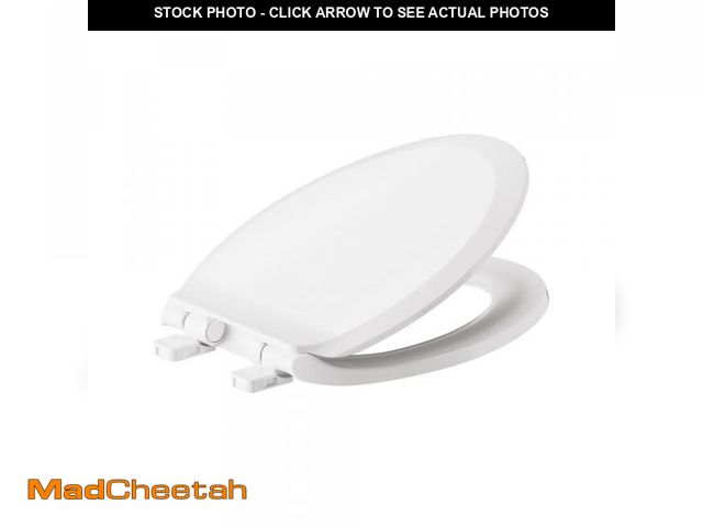 Lot 74-12521691 - American Standard 5503A00B.020 Slow Elongated Closed Front Toilet Seat, White - UNUSED