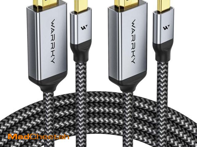 Lot 74-11985830 - Warrky 4K 60Hz USB C to HDMI Cable 6ft 2Pack [Anti-Interference Gold-Plated Plugs] Aluminum Type-C t...