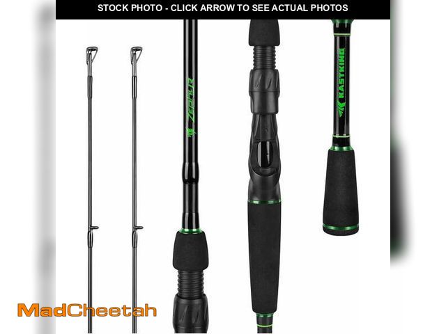 Lot 74-13779334 - KastKing Zephyr Dual Tip Fishing Rod, Lightweight KastFlex IM6 Graphite Casting Rod 7'4 - UNUSED