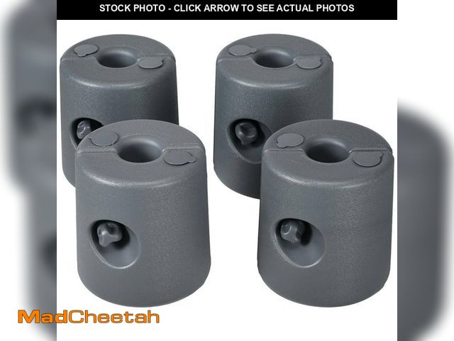 Lot 74-12584915 - Outsunny Canopy Weights Set of 4, Tent Weights for Pop up Canopy, HDPE Water or Sand Filled, with Se...