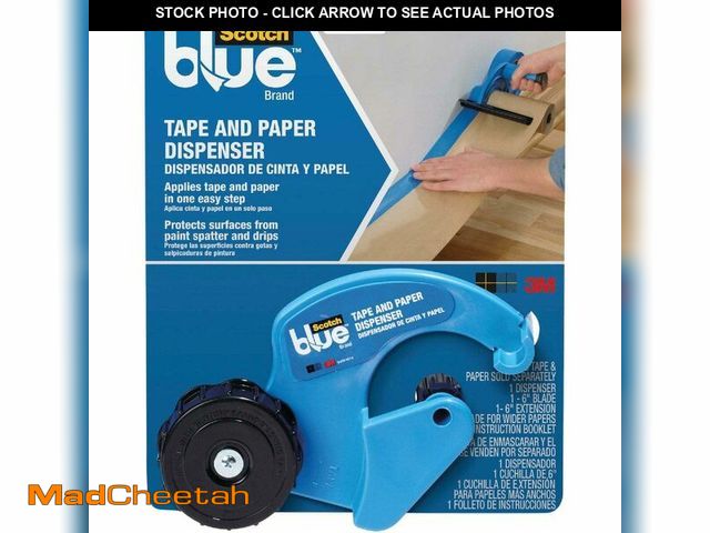 Lot 74-12881517 - ScotchBlue Painter's Tape and Paper Dispenser, Applies Masking Paper with PainterÃ¢â¬â¢s Tape to P...