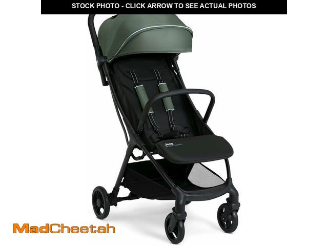 Lot 74-12665139 - Jeep Altitude Compact Travel Stroller by Delta Children Greenguard Gold, Easy One Hand Fold, Lightwe...