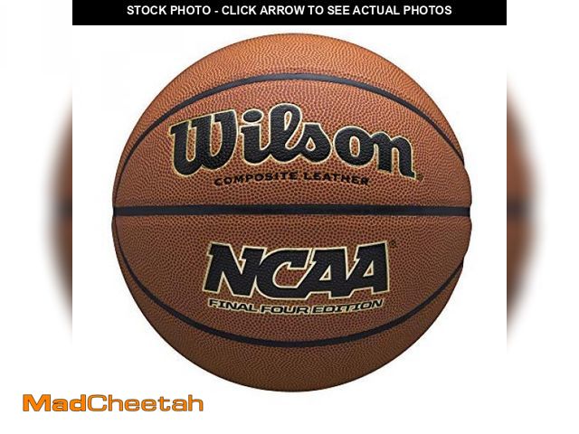Lot 74-12399449 - Wilson NCAA Final Four Edition Indoor/Outdoor Basketball - Size 6 - 28.5', Brown - UNUSED