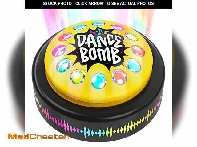 Lot 74-12713795 - KNUCKLHEAD Dance Bomb Party Button - 30 Second - Funny Gifts - Teacher Classroom Must Haves - Cute O...