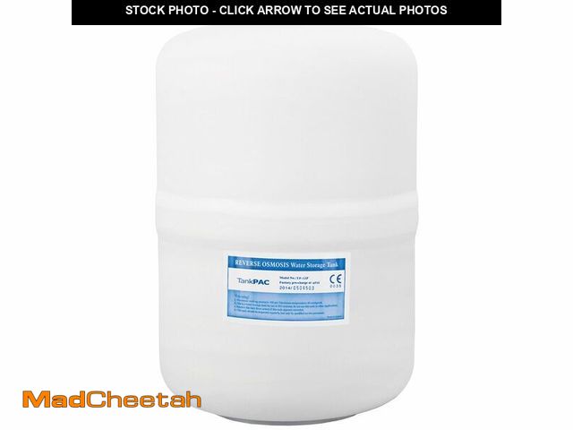 Lot 74-14074145 - 4 Gal. Pre-Pressurized Residential Reverse Osmosis Drinking Water Storage Tank - UNUSED