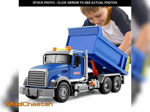 Lot 74-14058805 - Dwi Dowellin Toddler Trucks Toys for Boys Age 3-5,Big Dump Truck with Lights and Sounds,Kids Boy Toy...