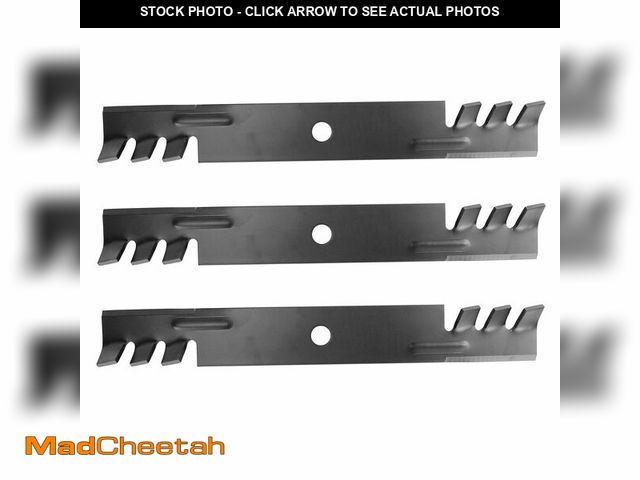 Lot 74-12865723 - q&amp;p 3pack Lawn Mower Blades Replaces GY20569 M113518 M115496 Fit for 54 inch Deck - UNUSED