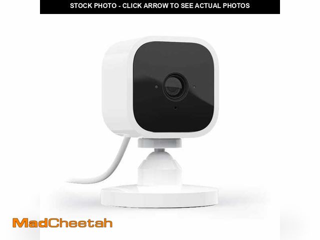 Lot 74-12685005 - Blink Mini Indoor Wired 1080p Wi-Fi Security Camera in White - USED