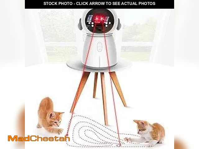 Lot 74-12125501 - kachewlulu Laser Cat Toys for Indoor Cats - Rechargeable Interactive Cat Toys with Dual Laser Modes ...
