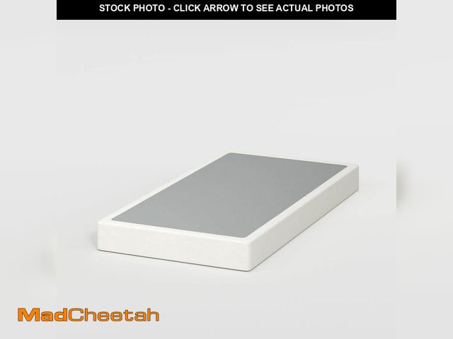 Lot 74-12775055 - Comasach 5 in. High Twin Size Box Spring with Easy Clean Fabric Cover, Heavy Duty Metal Mattress Fou...