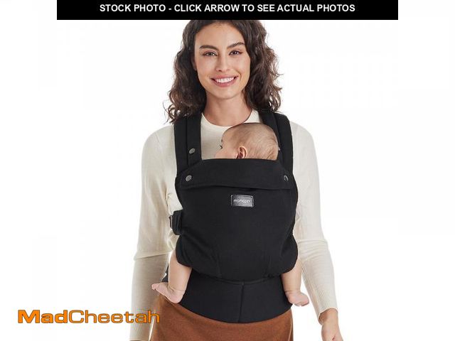 Lot 74-12050926 - Momcozy Baby Carrier - Ergonomic, Cozy and Lightweight Carrier for 7-44lbs, Effortless to Put On, Id...