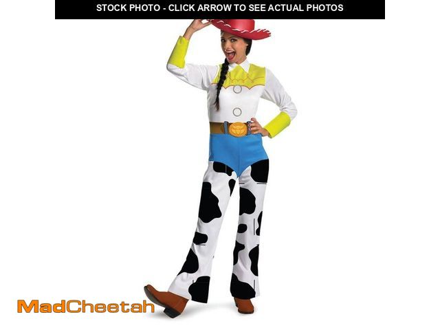 Lot 74-12683745 - Disguise Women's Classic Disney's Toy Story Jessie Costume - 12-14 - Adult Halloween Costume - UNUSE...