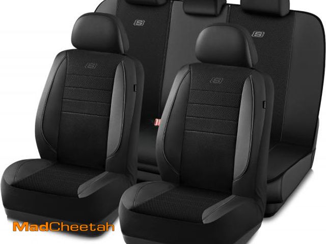 Lot 74-12398560 - Skechers Air-Cooled Memory Foam Seat Covers,Mesh Thick Car Seat Covers,Piping Leather Car Seat Cover...