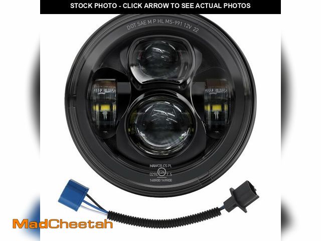 Lot 74-14044587 - 7 Inch Motorcycle LED Headlight for Harley Davidson Heritage Softail Street Glide Road King Special ...