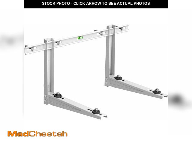 Lot 74-13709874 - JEACENT Wall Mounting Bracket for Ductless Mini Split Air Conditioner Condensing Unit 15,000-24,000B...