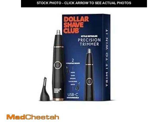 Lot 74-12125624 - Dollar Shave Club | Style Detailer Precision Trimmer | Trimmer for Nose, Ears, Brows and Sideburns -...
