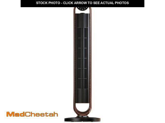 Lot 74-12423155 - Better Homes &amp; Gardens 40   5-Speed Oscillating Tower Fan with Remote Control  3 Wind Modes  12H...