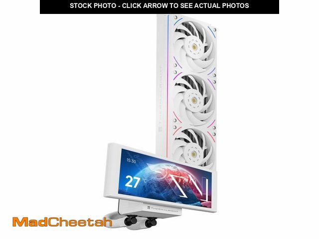 Lot 74-12608177 - Thermalright Trofeo Vision 360 ARGB White CPU AIO Cooler,360mm Radiator, IPS LCD Screen with 1280x48...