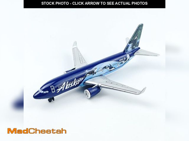 Lot 74-14264766 - AVIAMUSE Model Airplane, Alaska West Coast Wonders Whales Planes Model Aircraft Suitable for Collect...