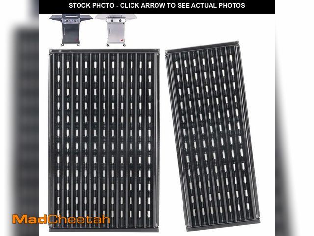 Lot 74-14147647 - G426-0005-W1 17'' Infrared Grill Grates for Charbroil Performance 4 Burner 463354021 463365021 46335...