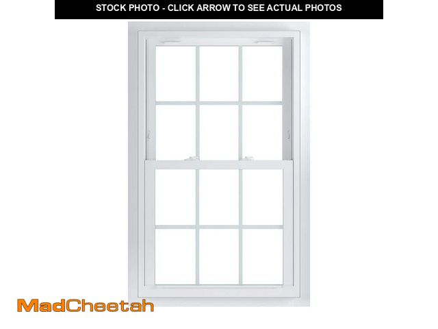 Lot 74-14373855 - American Craftsman 29.75 in. x 48.75 in. 70 Series White Double Hung Low-E Argon Glass Vinyl Fin wit...