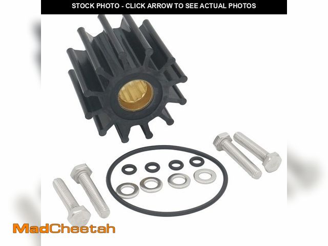 Lot 74-13956955 - 21700445 Raw Sea Water Pump Impeller Kit Compatible with Volvo Penta Marine V6 V8 Boat Engines Repla...