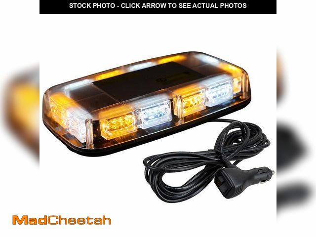 Lot 74-14206287 - ASPL [Upgraded 5] 48LED Roof Top Strobe Lights, High Visibility Emergency Safety Warning LED Mini St...