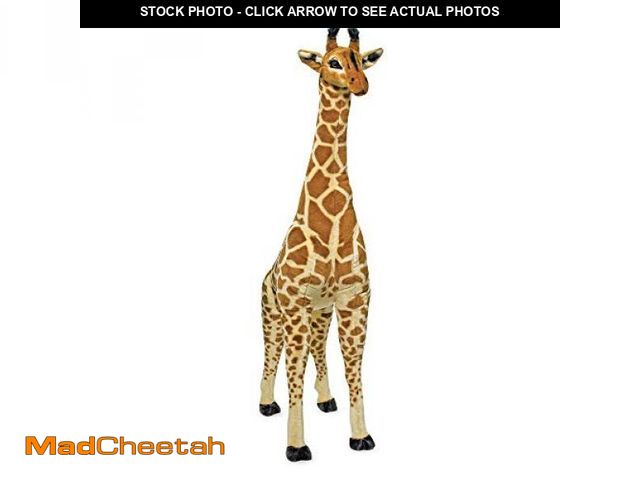 Lot 74-12137880 - Melissa &amp; Doug Giant Giraffe - Lifelike Stuffed Animal (Over 4 feet Tall) - UNUSED