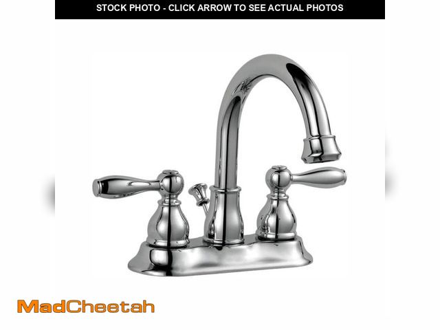 Lot 74-14356842 - Glacier Bay Mandouri 4 in. Centerset 2-Handle High-Arc Bathroom Faucet in Polished Chrome - UNUSED