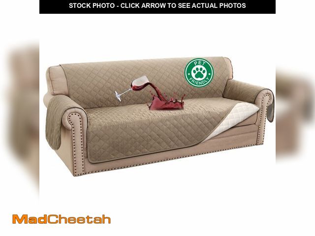 Lot 74-14273396 - Turquoize 100% Waterproof Couch Covers for 3 Cushion Sofa Pet Friendly Cover for Dogs Washable Couch...