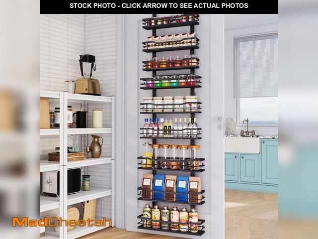 Lot 74-12435461 - Eastherry Over The Door Pantry OrganizerÃ¯Â¼Å9-Tier Over The Door Organizer with Adjustable BasketÃ...