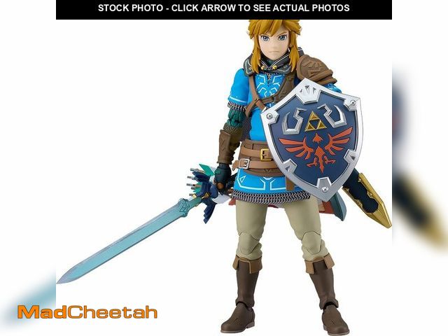 Lot 74-12712412 - Good Smile Company The Legend of Zelda: Tears of The Kingdom Ã¢â¬â Link Figma Action Figure - USE...