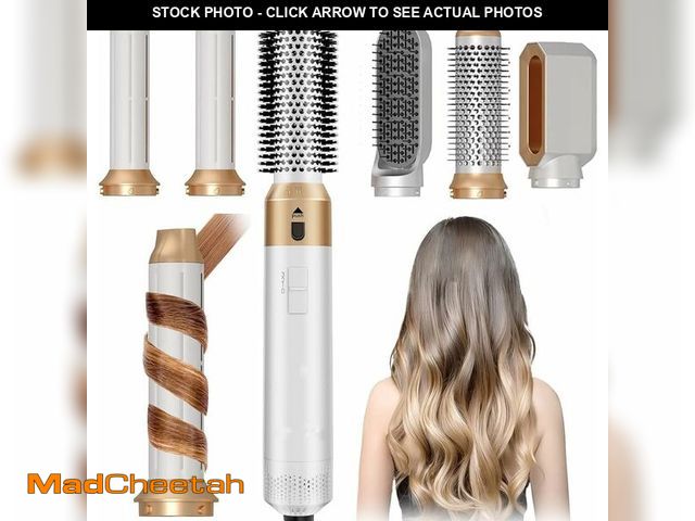 Lot 74-12972834 - Hair Dryer Brush 5 in 1, Negative Ion Blow Dryer Brush Set Upgrade Hot Air Brush Air Styler Curling ...