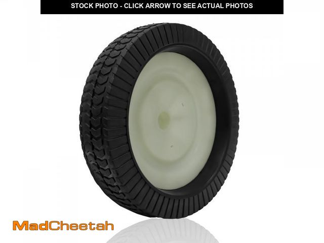 Lot 74-12302627 - 44985 Lawn Sweeper Wheel Tire Complete Assembly Set Compatible with Lawn Sweepers &amp; Tractors 1PC...