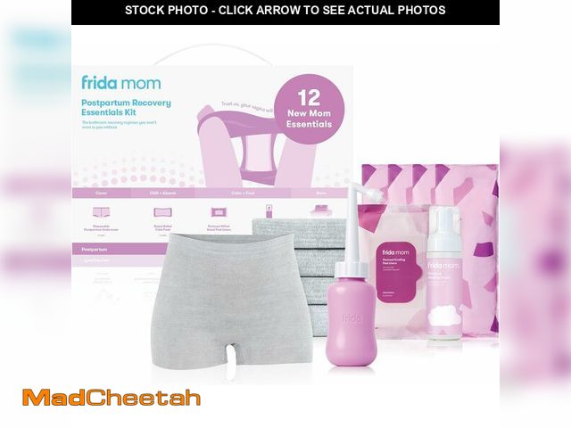 Lot 74-14067290 - Frida Mom 11pc Postpartum Essentials Kit Gift Set, Hospital Bag Must Haves for New Mom, Includes 4 D...